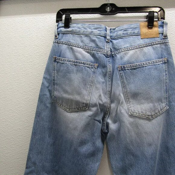 NEW BITE STUDIOS Womens Curved Denim Straight Leg Jeans Size 4 (29 x 28) Blue - Picture 12 of 12